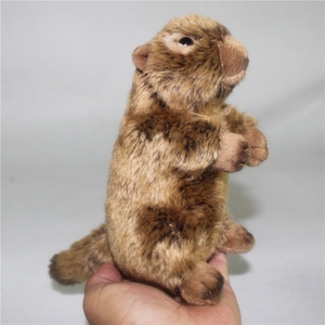 Peluche écureuil, 12 animaux, nouveau design, mode réaliste, mini marron, peluche, hamster, vente en gros - Product Image 4