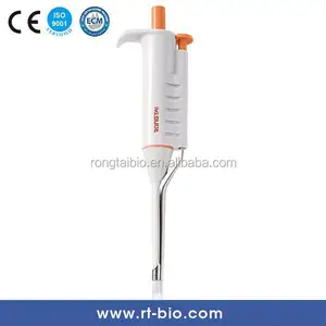 Laboratory Equipment Coloured Adjustable Repetitive Pipette-Five Fixed Volume 250ul With Volume Indicator