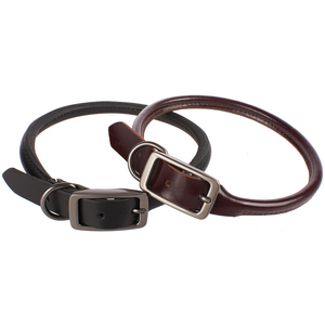 Alta calidad ronda de cuero suave perro collares para mascotas - Product Image 1