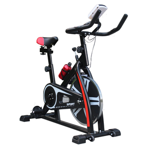 Bicicleta Estática Ultrasilenciosa para Interiores, Bicicleta de Ejercicio Deportiva de 6 kg para <span class=keywords><strong>Entrenamiento</strong></span> Físico en Casa, Fabricada en Acero - Product Image 5
