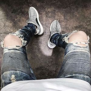 Gay quần denim jeans bán denim người đàn ông SKINNY jeans quần với Rip đầu gối người đàn ông jeans <span class=keywords><strong>pent</strong></span> - Product Image 5