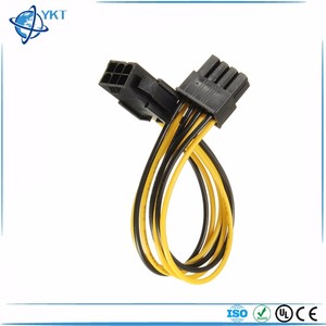 1007 16AWG pci-e6 Pin a 8 (6 + <span class=keywords><strong>2</strong></span>) Pin cavo di alimentazione intrecciato per Video GPU - Product Image 4