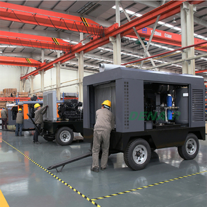 DACY 11 10 380 cfm Xách Tay Diesel Máy Nén Khí Giá - Product Image 3