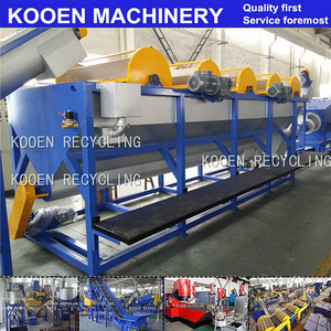KOOEN Thương Mại Đảm Bảo Bán Hot Chất Thải Nhựa Chai Nước Khoáng Máy Tái Chế - Product Image 6
