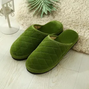<span class=keywords><strong>Pantofole</strong></span> Economiche per Casa e Hotel, Primaverili, in EVA e Velluto a Coste, Punta Chiusa, Antiscivolo, Leggere, per Uomo e <span class=keywords><strong>Donna</strong></span> - Product Image 1