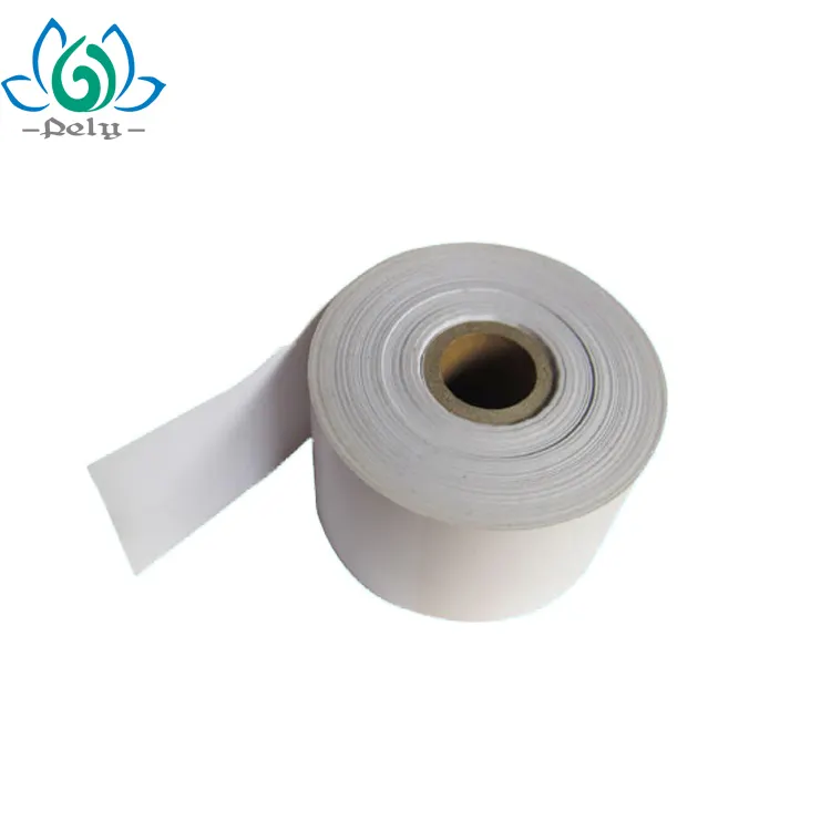 glossy laminated paper label , lineless label without base paper