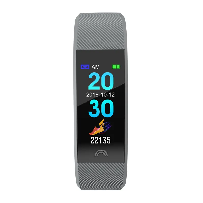 2019 Newest F6 Sports Bracelet Health Band with heart rate monitor ip 68 smart watch