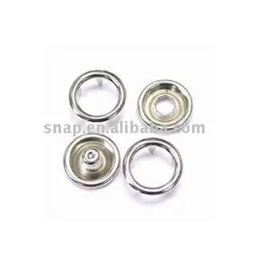 17mm prong snap button Hao Hann brass or stainless steel plating washable support oem customized