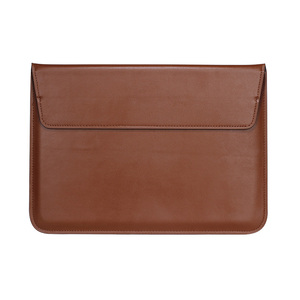 Custodia per laptop custodia per busta in pelle per <span class=keywords><strong>MacBook</strong></span> <span class=keywords><strong>Air</strong></span> 11.6 12 13 pollici 15 pollici - Product Image 1