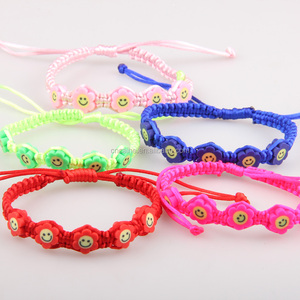 Flores emoji sonrisa emoticon pulseras, pulseras personalizadas - Product Image 2