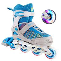 PAPAISON Chaussures à roulettes d'extérieur avec châssis en alliage d'aluminium 3D Fly-Knitting, roulements en fibre de carbone ABEC-7, roues en PU 82A à rebond élevé