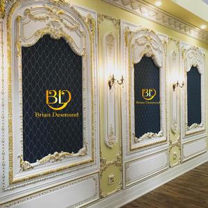 Wholesale &amp; Retail PU <strong>Materials</strong> Beautiful Interior Decoration Wall Board <strong>Polyurethane</strong> Wall Plaques - Product Image 2