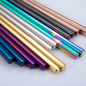 <span class=keywords><strong>Palillos</strong></span> Coreanos <span class=keywords><strong>de</strong></span> <span class=keywords><strong>Acero</strong></span> Inoxidable y Titanio en Color Personalizado para Sushi, Regalos <span class=keywords><strong>de</strong></span> Boda y Recuerdos - Product Image 6