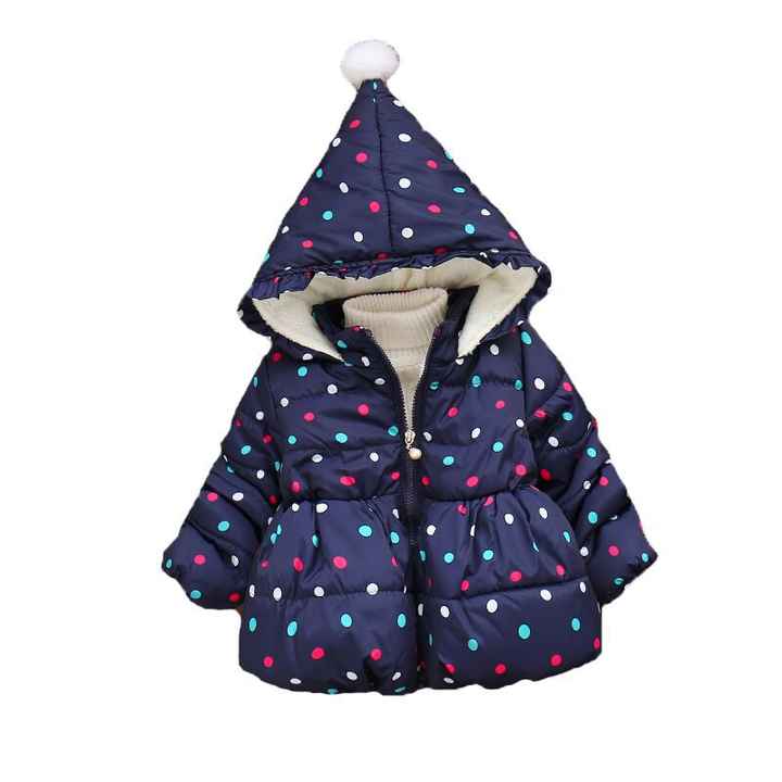wholesale clothing hooded kids girls fancy jacket winter designer clothes  coat baby custom bomber jackets childrens coats cotton