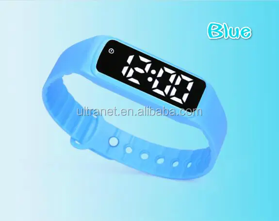 Waterproof kids watch CE calorie counter quality chip pedometer