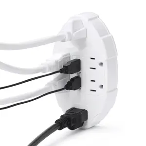 USB Meerdere Outlet Switch Multiplier Poort Plug Universele Elektrische Stekkers Plaat