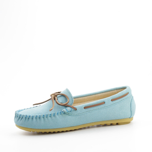 Mocassins en cuir à bout rond pour femme, chaussures plates, confortables à conduire, décontracté, nouvelle-zélande, tendance - Product Image 3
