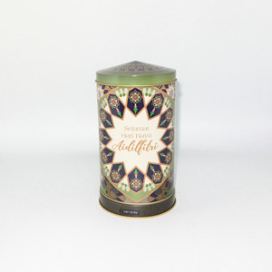 Nhà Máy Tùy Chỉnh Thiết Kế Bao Bì Xoay Âm Nhạc Carousel Hộp Thiếc Với Dễ Thương Nắp Kẹo Cookie Sô Cô La Gói Thực Phẩm Hộp Thiếc - Product Image 1