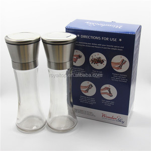 2016 <span class=keywords><strong>Amazon</strong></span> venta caliente de Metal de Acero Inoxidable de Tipo Manual de sal y <span class=keywords><strong>molinillo</strong></span> de <span class=keywords><strong>pimienta</strong></span> - Product Image 5