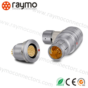 WSO gomito 90 gradi connettore spina 102 103 <span class=keywords><strong>1031</strong></span> 104 serie multipolare tipo 5 pin maschio connettore circolare - Product Image 4