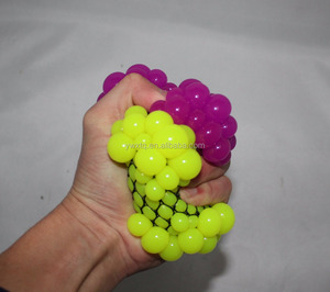 OEM Personalizzato Anti Mano Squishy Lo Stress <span class=keywords><strong>Gel</strong></span> Rilascio Uva Stress Palla Spremitura Alleviare Lo Stress Palla - Product Image 2