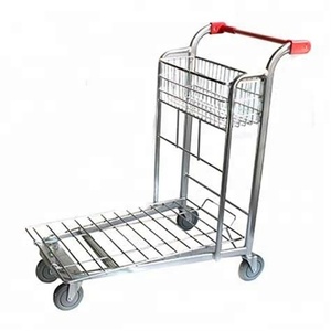 รถเข็นขนส่งสินค้าที่สนามบิน รถเข็นซุปเปอร์มาร์เก็ต ระบบชั้นวางพาเลท - Product Image 1