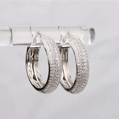 Buy Silver-Toned Earrings for Women by MIZORRI Online | Ajio.com