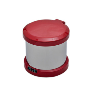 6L petite taille rouge des ménages ronde électrique pieds induction toilettes poubelle - Product Image 3