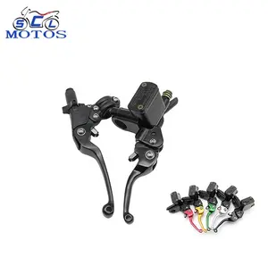 Universal 22mm Motorcycle Brake Clutch Master Cylinder Reservoir Pump Levers