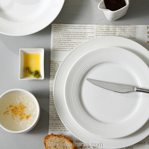 Assiettes en <span class=keywords><strong>porcelaine</strong></span> en gros, design moderne, assiettes <span class=keywords><strong>à</strong></span> dîner en céramique blanche, assiettes <span class=keywords><strong>à</strong></span> <span class=keywords><strong>dessert</strong></span> en <span class=keywords><strong>porcelaine</strong></span> pour restaurant - Product Image 1