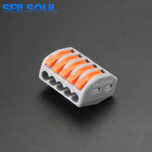 WAGO Remplacement Quick Push Dans Le Fil Électrique Connecteur Bornier - Product Image 1