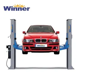 W6240 Auto Garage Lifting Equipment Modern Design Quick Repair 2 Post Car Lift 4 Ton Car Service Equipment