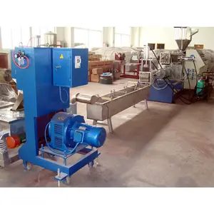 Waste plastic film cutting machine agglomerator densifier machine XINKE pelletizing machine machinery overseas