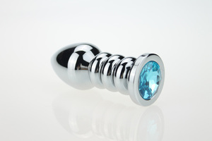 LOBO NEGRO varios plug Anal <span class=keywords><strong>de</strong></span> metal Para Los Hombres <span class=keywords><strong>Culo</strong></span> Cerradura Mujeres Diamante Vagina Juguete Del Sexo A Tope Anal Jap - Product Image 3