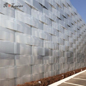 Panel de fachada de Metal perforado de aluminio decorativo Exterior - Product Image 4