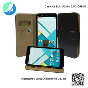 <span class=keywords><strong>De</strong></span> alta Clase <span class=keywords><strong>de</strong></span> <span class=keywords><strong>LA</strong></span> PU Caja Del Teléfono Móvil Caso <span class=keywords><strong>de</strong></span> Cuero para BLU Studio 5.5C D690U Teléfono Celular - Product Image 6