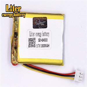 Socket 2.5-3 P 3.7 V 484550 1800 mah lipo battery Rechargeable solar li ion polymer lithium battery with PCM - Product Image 1