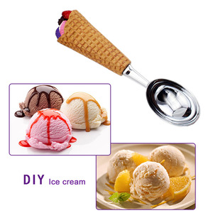 Herramientas para <span class=keywords><strong>Helados</strong></span> con Forma Personalizable, Cuchara para <span class=keywords><strong>Helados</strong></span> de Aleación de Zinc con Mango de Resina, Cuchara para <span class=keywords><strong>Helados</strong></span> de Alta Calidad - Product Image 6