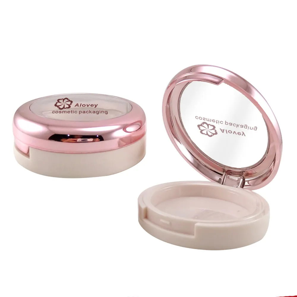 Make Pressed Roze Poeder Compact Case Container Cosmetische Verpakkingen