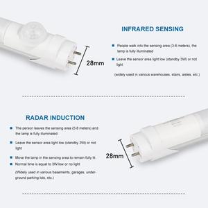 Phổ biến micro sóng chuyển động Radar cảm biến <span class=keywords><strong>T8</strong></span> <span class=keywords><strong>PIR</strong></span> cảm biến <span class=keywords><strong>LED</strong></span> Ống 1200 mét - Product Image 4