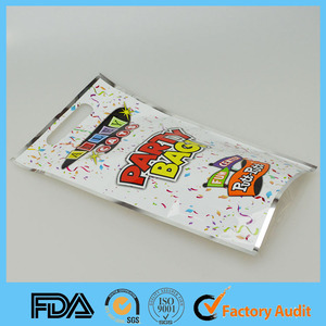 Transparent réutilisable biodégradable de papier d'aluminium ziplock en plastique de serrure de fermeture éclair sac d'emballage - Product Image 4