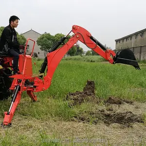 Vendita calda terna trainabile per escavatore a cucchiaia rovescia del trattore