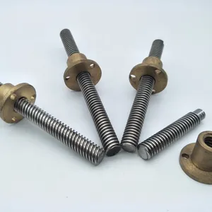 T10 * 10*5 thép không gỉ hình thang brass nut nylon nut tại chỗ