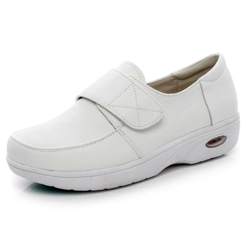 DDTX Zapatos de Enfermera Unisex Ligeros Confortables Absorción de Golpes Hospitales/Clínicas Blanco 33-42EU