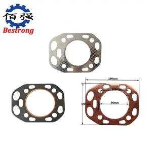 Single Cylinder Diesel Engine Spare Parts S195 S1100 S1105 Cylinder Head Gasket