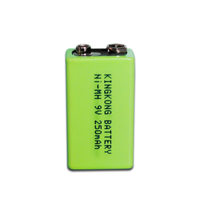 KINGKONG แบตเตอรี่แบบชาร์จไฟได้ Ni-MH 9V 250mAh