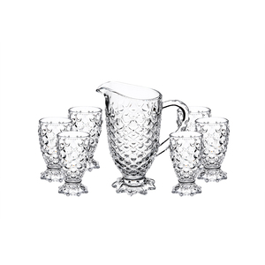 Hot Selling Mini Glass Pitcher Cup <strong>Tea</strong> <strong>Set</strong> Home Decor Wedding Jug Drinking Glass Cup Coffee <strong>Tea</strong> <strong>Pot</strong> <strong>Set</strong> - Product Image 2