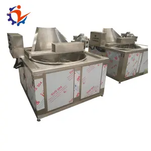 200-800kg Namkeen Snacks Making batch Frying Machine