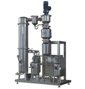 Scraper thin film evaporator for cashew phenol cardanol process line