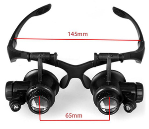 Loupe de <span class=keywords><strong>réparation</strong></span> de montres avec lampes LED n°9892GJ - Product Image 4